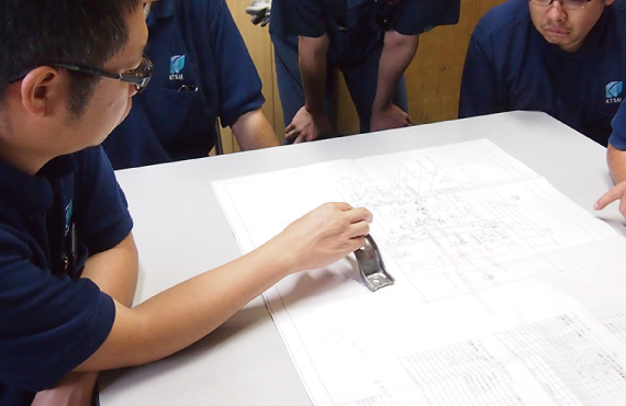 まずは図面をください