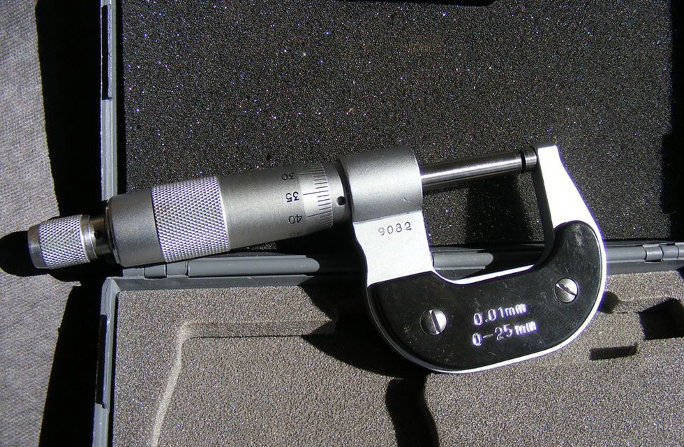 測定機器での測定